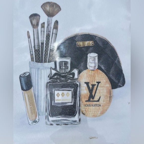 Louis Vuitton Black and Gold Wall Art Decor - Picture 1 of 8